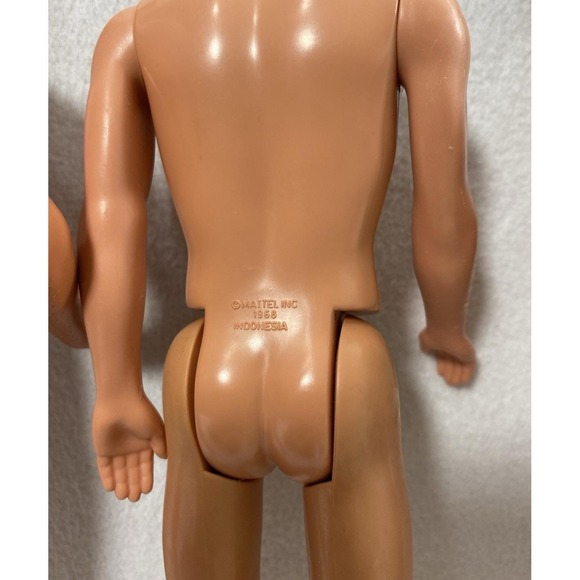 Vintage 1968 Ken Dolls Lot Of 7 One No Head Two Rooted Hair Ken Clothes Toy Gift - Picture 9 of 16